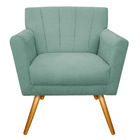 Kit Diva Recamier Vanessa 140cm Lado Esquerdo E 02 Poltronas