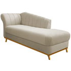 Kit Diva Recamier Vanessa 160cm Lado Direito E 01 Poltrona La