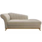 Kit Diva Recamier Vanessa 160cm Lado Direito E 02 Poltronas L