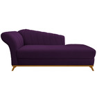 Kit Diva Recamier Vanessa 160cm Lado Direito E 02 Poltronas L