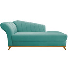 Kit Diva Recamier Vanessa 160cm Lado Direito E 02 Poltronas L