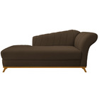 Kit Diva Recamier Vanessa 160cm Lado Esquerdo E 02 Poltronas