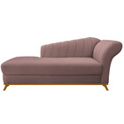 Kit Diva Recamier Vanessa 160cm Lado Esquerdo E 02 Poltronas