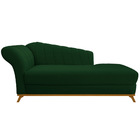 Kit Diva Recamier Vanessa 185cm Lado Direito E 02 Poltronas L