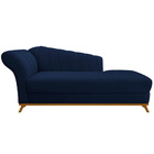 Kit Diva Recamier Vanessa 185cm Lado Direito E 02 Poltronas L