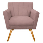 Kit Diva Recamier Vanessa 185cm Lado Direito E 02 Poltronas L