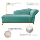 Kit Diva Recamier Vanessa 185cm Lado Esquerdo E 01 Poltrona L