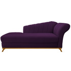 Kit Diva Recamier Vanessa 185cm Lado Esquerdo E 02 Poltronas