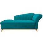 Kit Diva Recamier Vanessa 185cm Lado Esquerdo E 02 Poltronas