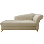 Kit Diva Recamier Vanessa 185cm Lado Esquerdo E 02 Poltronas