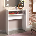Kit Dois Móveis Para Quarto Mesa + Nicho Divisor