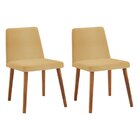 Kit Duas Cadeiras Pri Daf Mobiliário Amarelo