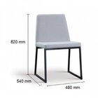 Kit Duas Cadeiras Yanka  Amarelo