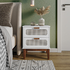 Kit Duas Mesas De Cabeceira Linha Santorini 45cm Envio Rápido