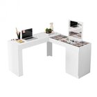 Kit Duas Peças 1 Mesa Escrivainha Penteadeira Com Espelho E 1