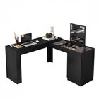 Kit Duas Peças 1 Mesa Escrivainha Penteadeira Com Espelho E 1