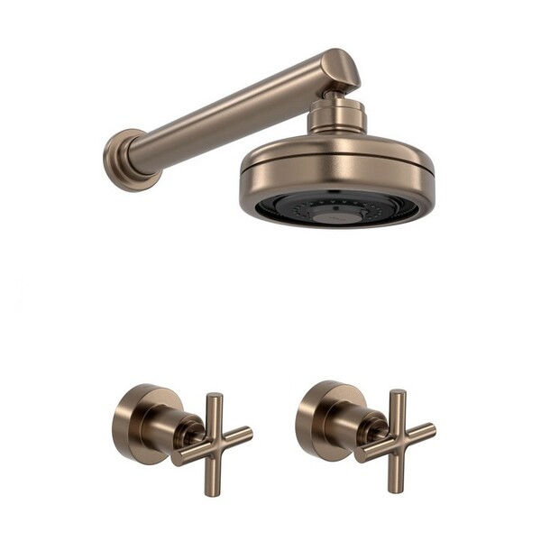 Kit Ducha Acqua Plus Reta E 02 Acab. Duna Corten Matte Deca