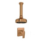 Kit Ducha Acqua Plus Teto E Acabamento Monoc. Red Gold Deca