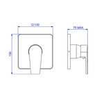 Kit Ducha Acqua Plus Teto E Acabamento Monoc. Red Gold Deca