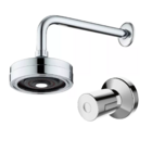 Kit Ducha Auto Limpante Gás Solar Piscina ABS + Acabamento pa