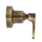 Kit Ducha E 2 Acabamentos Tunis Clássica Latão Bruto Fani