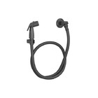 Kit Ducha Higiênica Monocomando Unic Black Matte E Base Deca