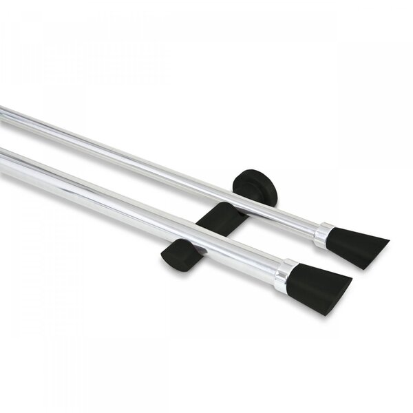 Kit Duplo Varão De Cortina 3m Com Emenda Alemão Nobre Belchio