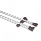 Kit Duplo Varão De Cortina 4m Com Emenda Alemão Nobre Belchio