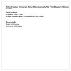 Kit Edredom 200 Fios Queen 03 Peças Flower