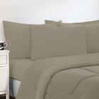 Kit Edredom 3 Peças King Avelã Avelã