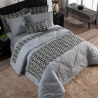 Kit Edredom C/ Lençol Liso Áquila Dupla Face Casal Padrão 05