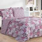 Kit Edredom Casal Queen 200 Fios Estampado 3 Peças Yasmin Per