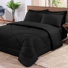 Kit Edredom Casal Queen + Jogo De Lençol 5 Pçs Aconchego Dupl