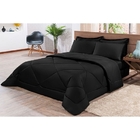 Kit Edredom Casal Queen + Jogo De Lençol 5 Pçs Aconchego Dupl