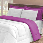 Kit Edredom Casal Queen + Jogo De Lençol 5 Pçs Aconchego Dupl