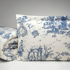 Kit Edredom Casal Queen Nobreza Com Lençol 07 Peças Percal 18