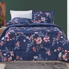 Kit Edredom Celi King Dupla Face Micropercal 200 Fios 3 Peças