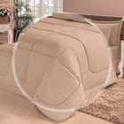 Kit Edredom Confort Casa Dona Dupla Face Casal Queen 6 Pçs Co