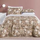 Kit Edredom Dallas Super King Dupla Face Microfibra 3 Peças -