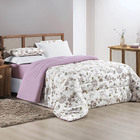 Kit Edredom Grace Super King 01 Peça 100% Algodão Dupla Face