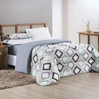 Kit Edredom Grace Super King 01 Peça 100% Algodão Dupla Face