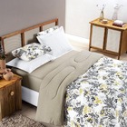 Kit Edredom Grace Super King 01 Peça 100% Algodão Dupla Face