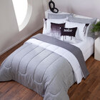 Kit Edredom Linho Colorful Casal King Cinza