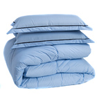 Kit Edredom Liso Milano Dupla Face Casal Padrão 03 Peças - Pe