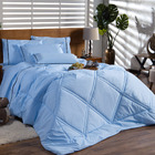 Kit Edredom Liso Milano Dupla Face Casal Padrão 03 Peças - Pe