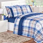 Kit Edredom Queen 03pçstitânio