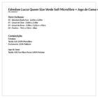 Kit Edredom Queen Size Verde Soft Microfibra + Jogo De Cama 4