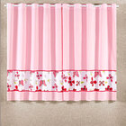 Kit Edredom Rosa Infantil Menina Estampado Borboleta 4 Peças