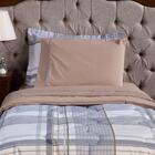 Kit Edredom Solteiro 02 Peças Dupla Face Percal 200 Fios