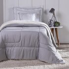 Kit Edredom Solteiro Coberdrom Soft Hipercal/sherpa 3 Peças -